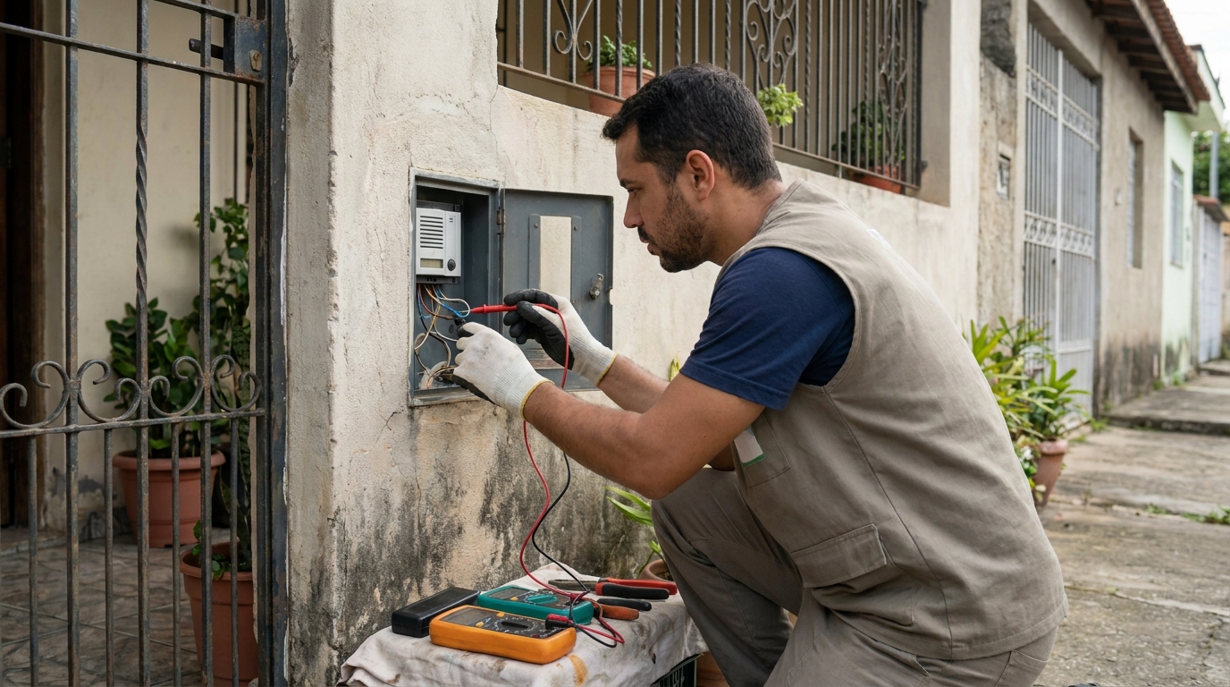 Conserto de interfone em Goiânia‑GO