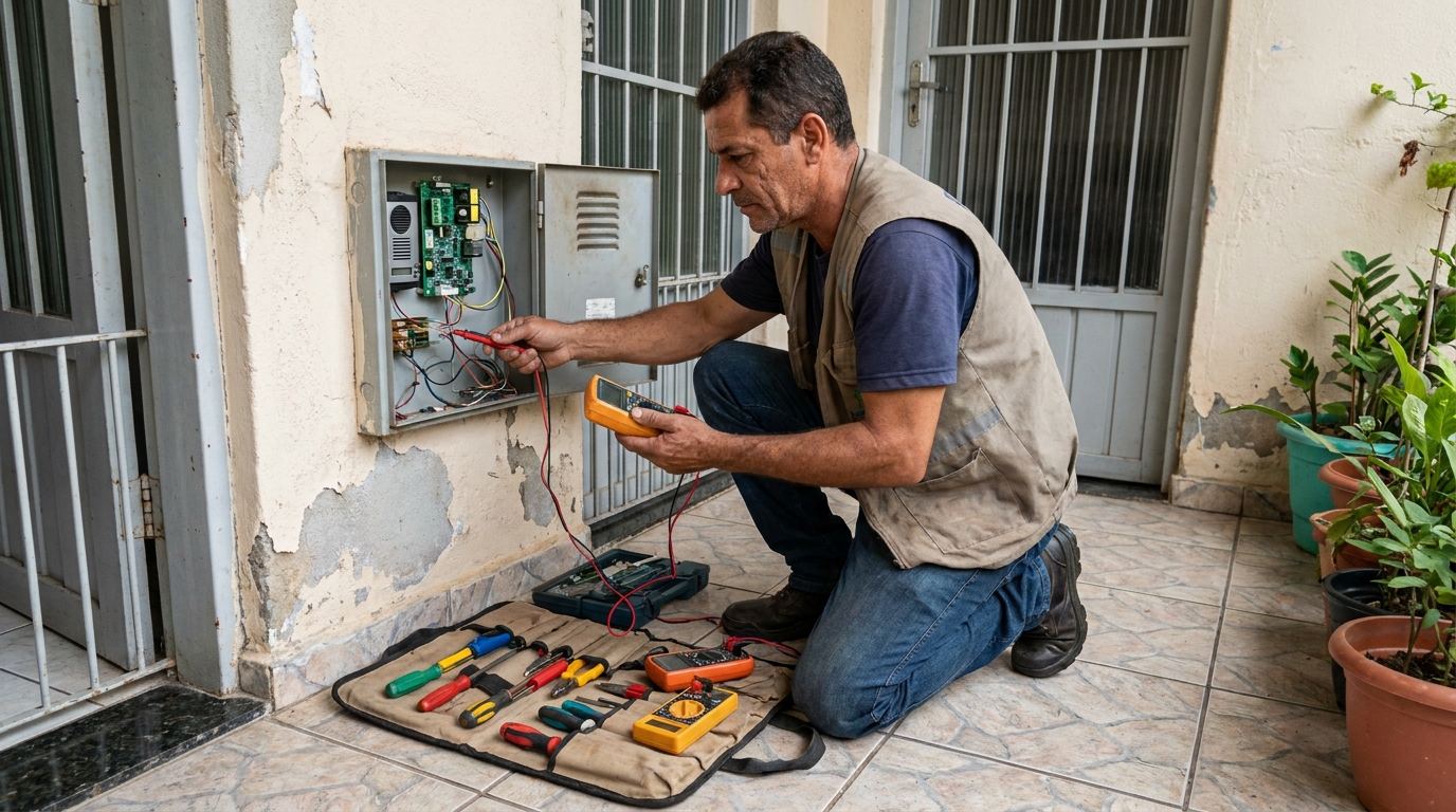 Conserto de interfone profissional em Goiânia‑GO