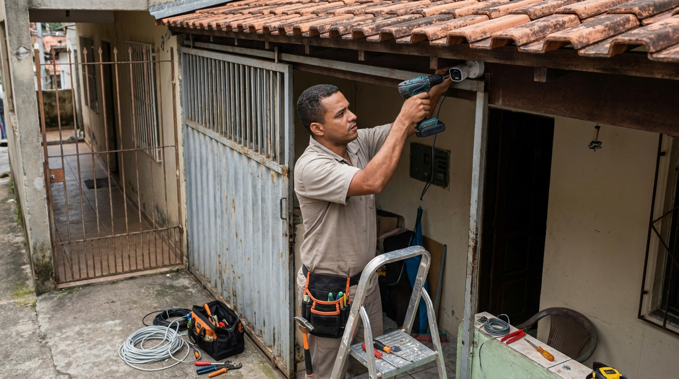 Instalacao de cameras de seguranca em Goiânia‑GO