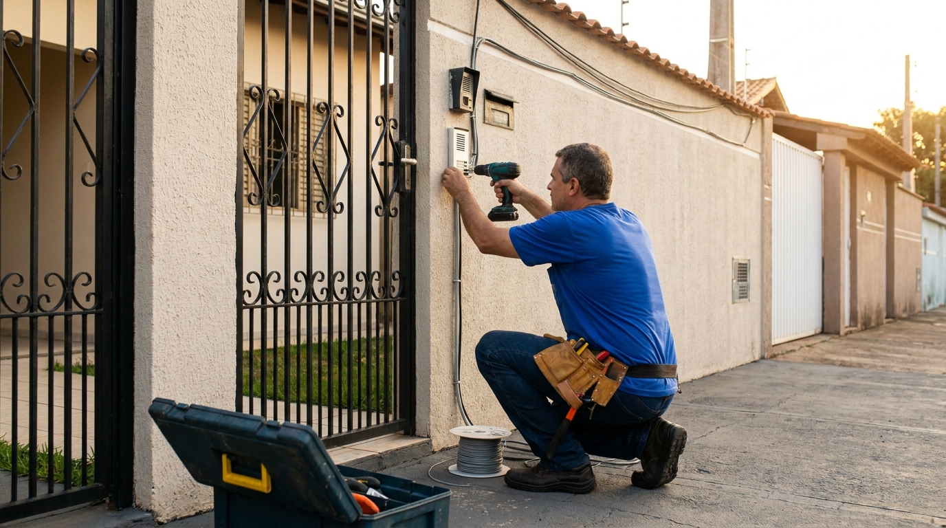 Instalacao de interfone em Goiânia‑GO