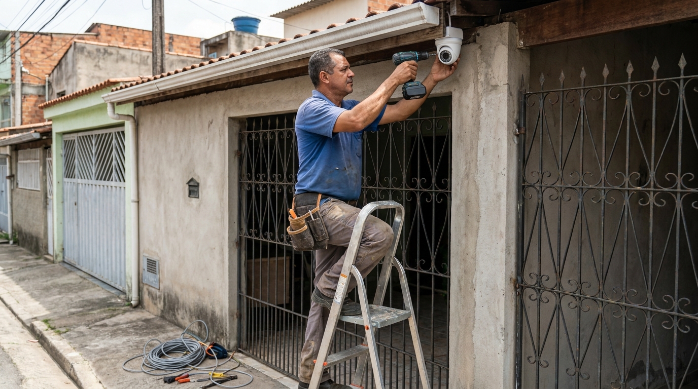 Instalacao de sistema de monitoramento em Goiânia‑GO