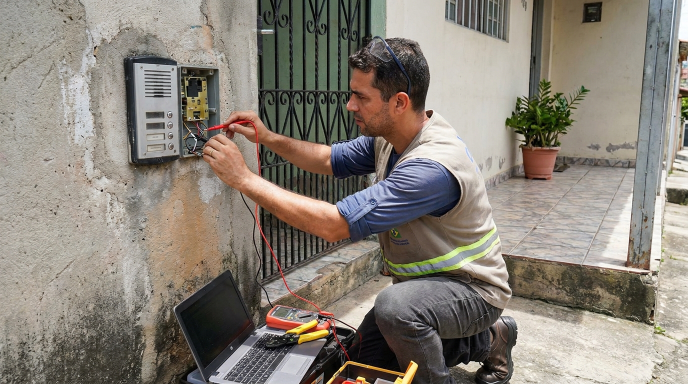 Reparo de interfone em Goiânia‑GO